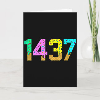 1437 Forever Love Meme Sweet Ice Cream Valentine's カード