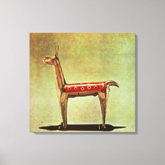 1438年以降のシルバーラマ・フィギュア キャンバスプリント (正面)