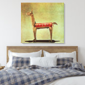 1438年以降のシルバーラマ・フィギュア キャンバスプリント (インサイチュ (寝室))