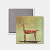 1438年以降のシルバーラマ・フィギュア マグネット (正面/裏面)