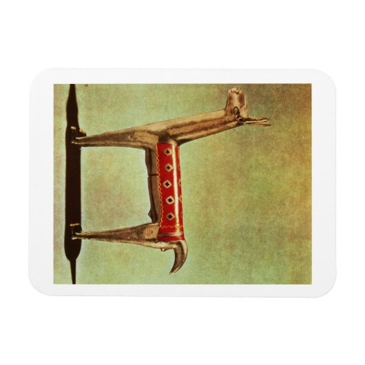 1438年以降のシルバーラマ・フィギュア マグネット (横)