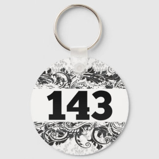 143 キーホルダー