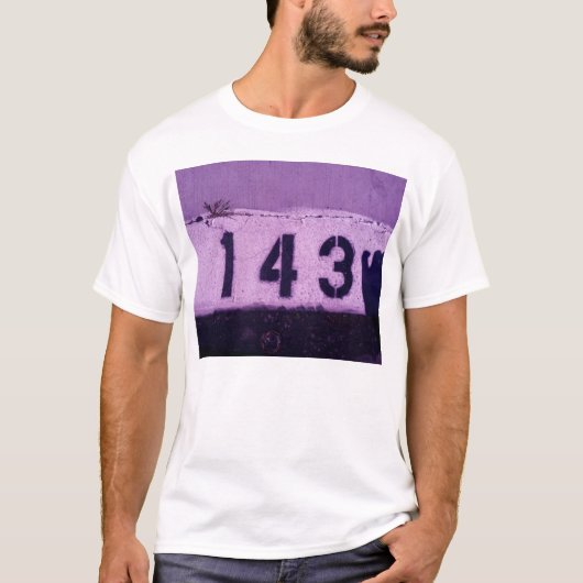 143 = I愛 Tシャツ (正面)