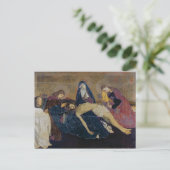 1450年～60年アヴィニョン・ピエタ ポストカード (スタンド正面)