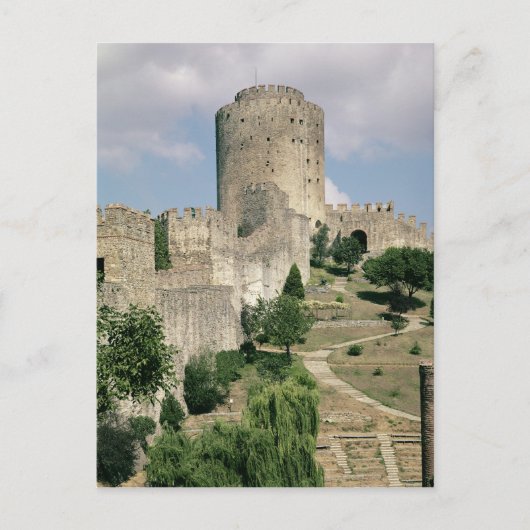 1452年に始まった要塞の景観 ポストカード (正面)