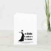 1458-結婚のケーキ、花束、リングや輪、ベール 招待状 (裏面)