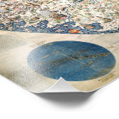 1458 World Map by Fra Mauro フォトプリント (角)