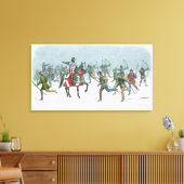 1461年のトルトン戦い キャンバスプリント (インサイチュ (リビング))