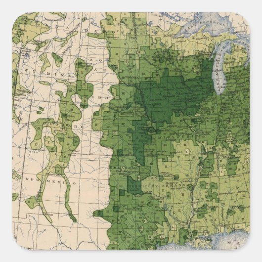 147ニート牛/平方マイル スクエアシール (正面)