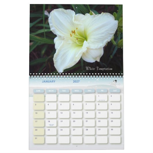 14720033, Lumberton daylilies 048, Lumberton da... カレンダー (1月 2027)
