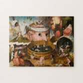ヒエロニムス・ボス-地獄の詳細PUZZLの庭 ジグソーパズル