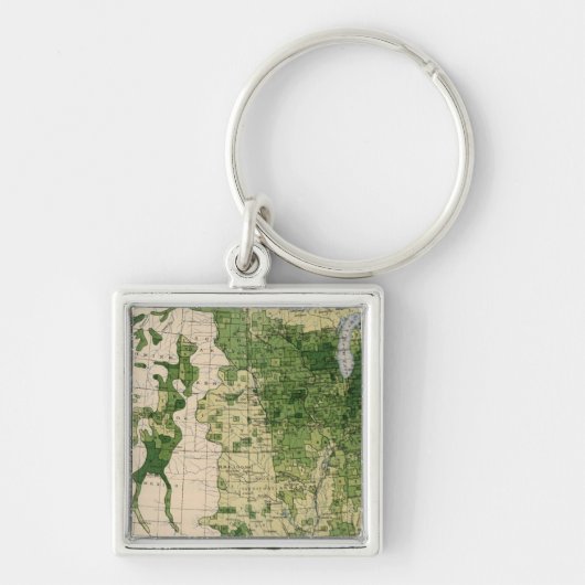 148羊/平方マイル キーホルダー (正面)