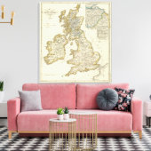 1485年以来のイギリス諸島 キャンバスプリント (インサイチュ (リビング))