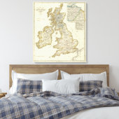 1485年以来のイギリス諸島 キャンバスプリント (インサイチュ (寝室))