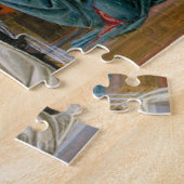 1485年頃告知、 ジグソーパズル (側面)