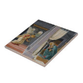 1485年頃告知、 タイル (側面)