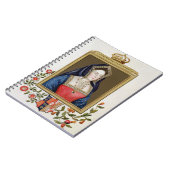 (1485-1536年の)第1 Quキャサリン・オブ・アラゴンのポートレート ノートブック (左側)