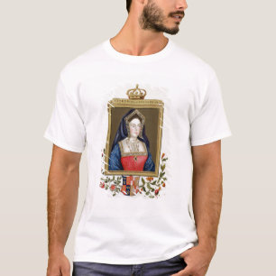 (1485-1536年の)第1 Quキャサリン・オブ・アラゴンのポートレート Tシャツ