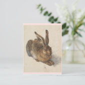148.若いウサギ ポストカード (スタンド正面)