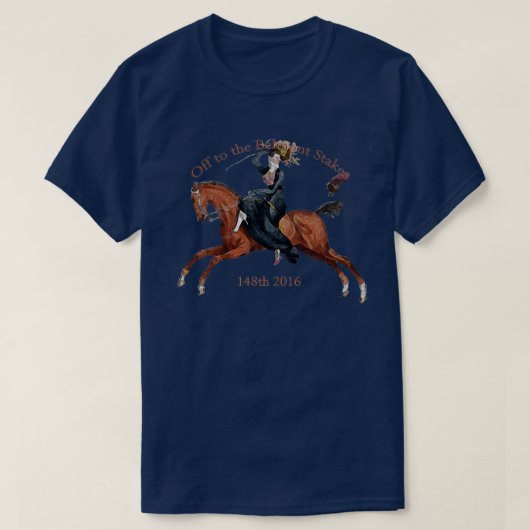 148thベルモントステークス2016競馬 tシャツ (デザイン正面)