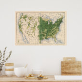 149馬、ラバ、ロバ/平方マイル ポスター (キッチン)