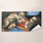 〒1490-1491レオナルドダヴィンチマドンナリッタ バスタオル (バスタオル)