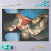 〒1490-1491レオナルドダヴィンチマドンナリッタ 薄葉紙 (クラフト)