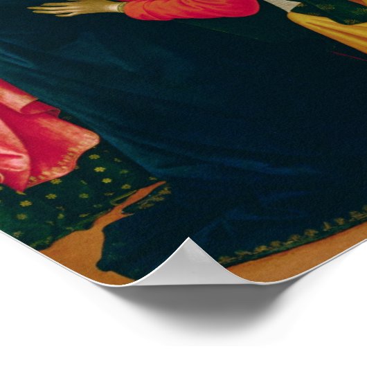 1491年の訪問 ポスター (角)