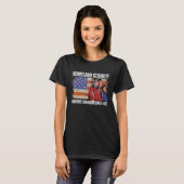 1492年からテロと闘う国土安全保障局 Tシャツ (正面フル)