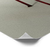 1492年にニュルンベルクで作られた地球儀 ポスター (角)