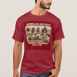 1492年以来の戦いのテロリズム Tシャツ