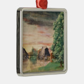 1495-97.水車 メタルオーナメント (右)