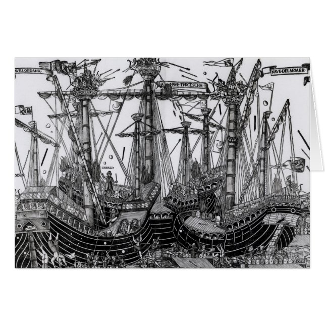 1499年にZonchioの戦い (正面横)