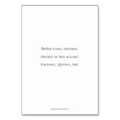 14、イエス・キリストを置きました墓、祈りの言葉カードで配置して下さい テーブルナンバー (裏面)