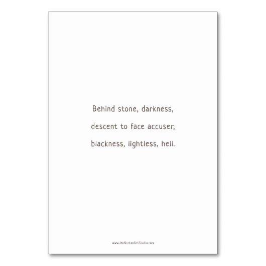 14、イエス・キリストを置きました墓、祈りの言葉カードで配置して下さい テーブルナンバー (裏面)