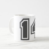 14 コーヒーマグカップ (正面左)