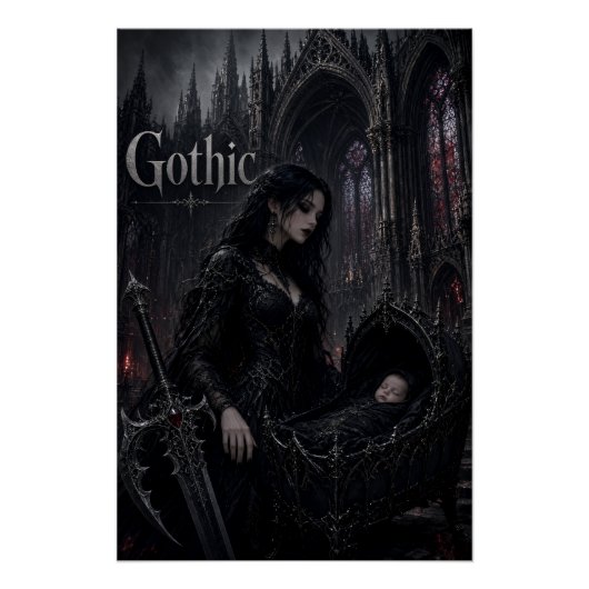 #14 ゴシック ポスター (正面)