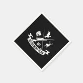 14.リタイアプラン狩り スタンダードカクテルナプキン (角)