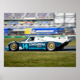 #14 レーシングカー ポスター