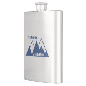 14,000人の足山に行きたい フラスク (左)