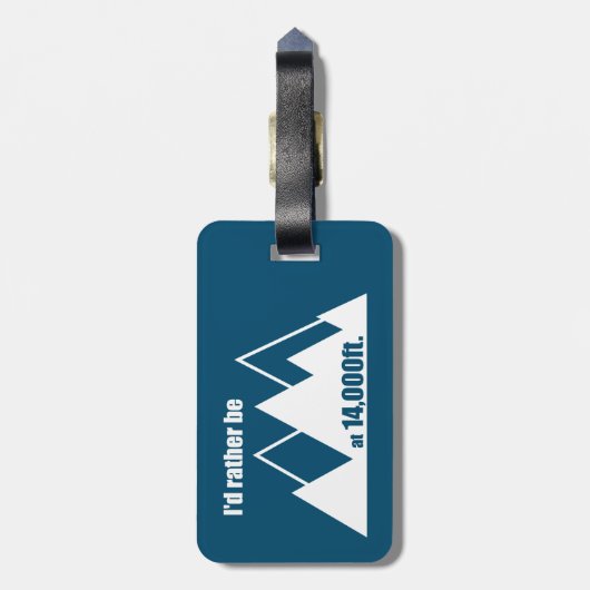 14,000人の足山に行きたい ラゲッジタグ (裏面縦)