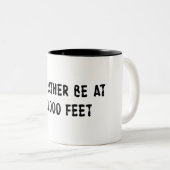 14,000人の足 ツートーンマグカップ (正面右)