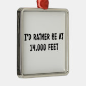 14,000人の足 メタルオーナメント (右)