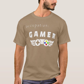 14〜16歳の少年少女のためのゲーム - 職業:ゲーマー fami tシャツ