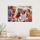 14.95からの60代のポスターのスイング ポスター (キッチン)