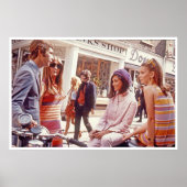 14.95からの60代のポスターのスイング ポスター (正面)