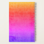 14 cm x 21.6 cmスパイラルノートブック ノートブック (裏面)