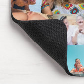 14 Haphazardly Overlapping Photos Collage Template マウスパッド (コーナー)