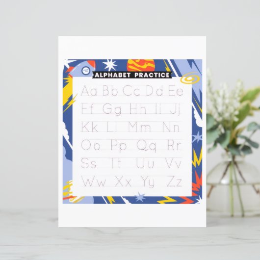 14 Learn To Spell A to Z Teacher Home Schooling (スタンド正面)