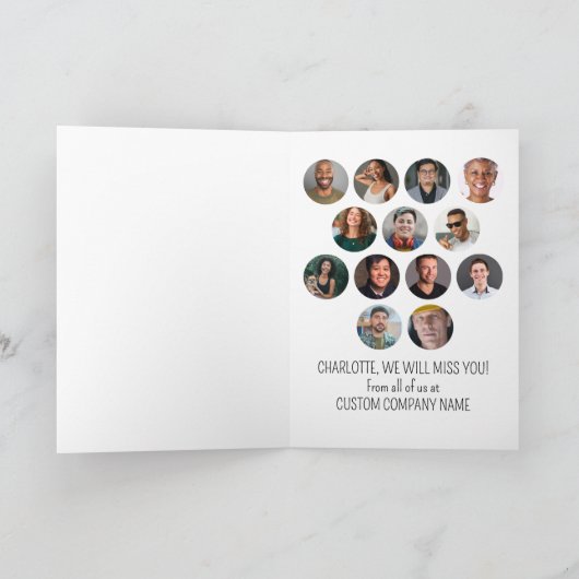 14 Photos I Used To Work With Legends Coworker カード (内部)